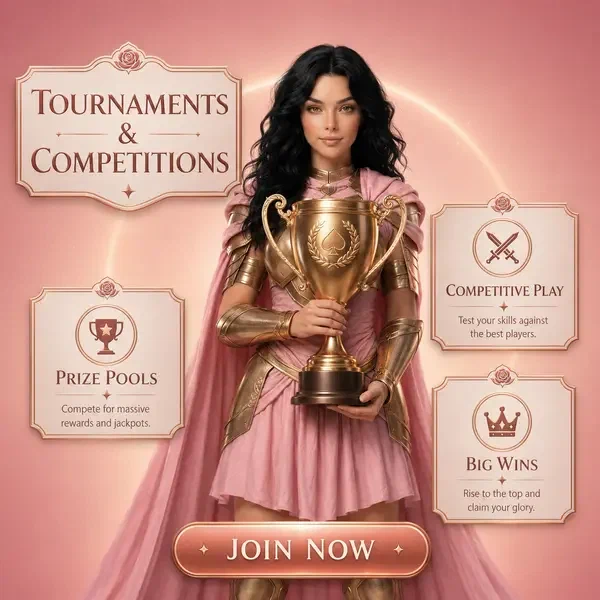 Rose Knight kampioen presenteert gouden trofee bij Spin Sahara toernooien en competities