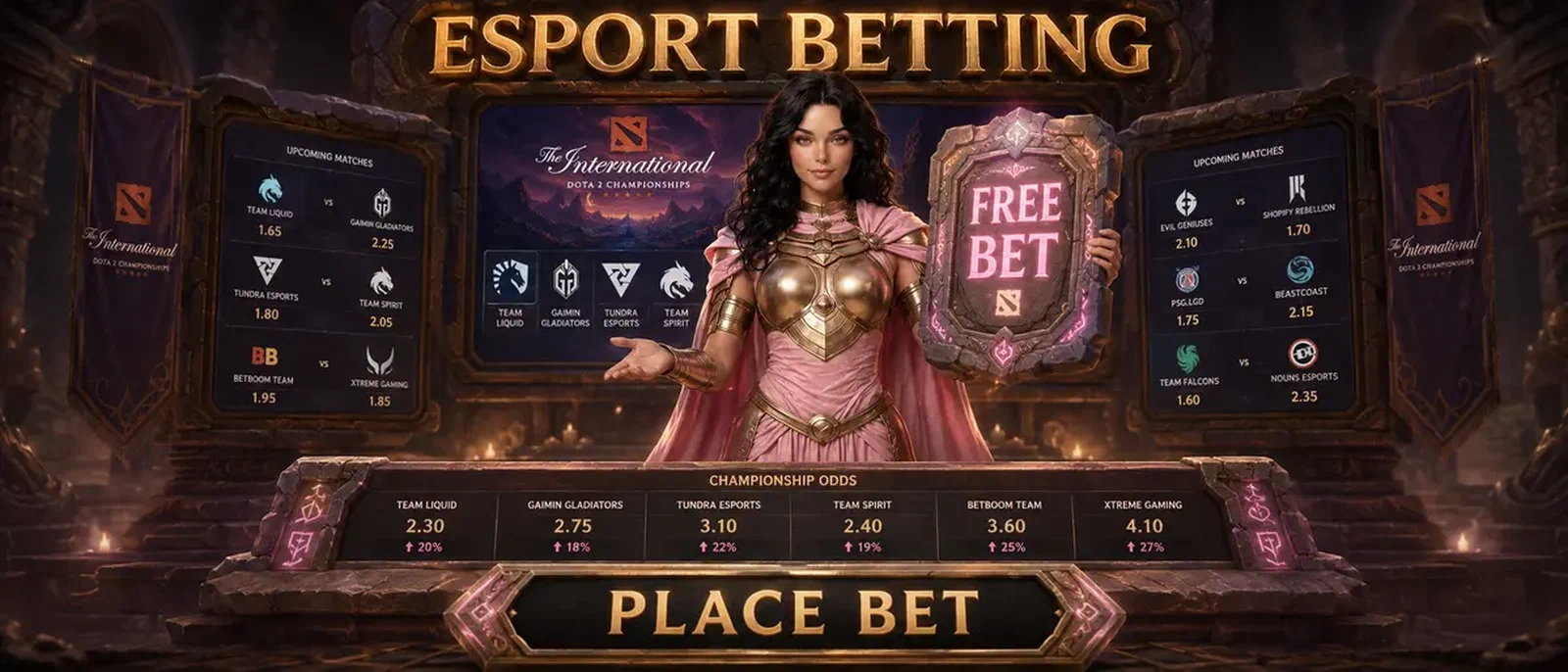 Spin Sahara Esport Weddenschappen Markten
